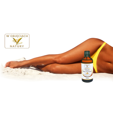 Olejek Beta Karoten - Wzmacnia i utrwala opaleniznę